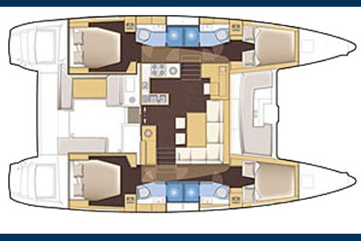 Charter Yacht Lagoon 450 - 4 Cabins - Denia