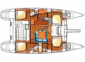Charter Yacht Lagoon 500 - 4 Cabins - Ajaccio - Marseille - France