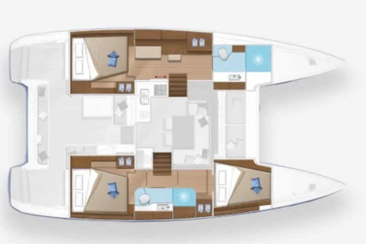 Charter Yacht Lagoon 40 - 3 Cabins - Portisco,North Sardinia