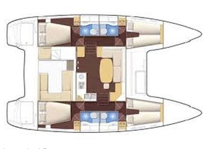 Charter Yacht Lagoon 400 S2 - 5 Cabins - Koh Chang and Koh Samui,Gulf of Thailand
