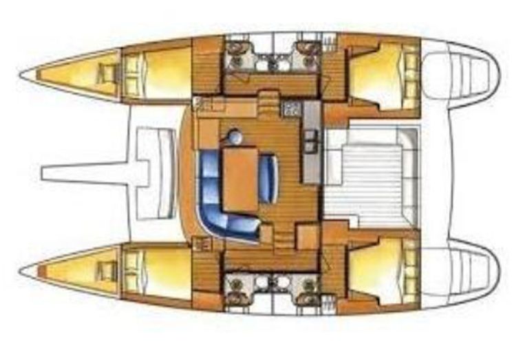 Charter Yacht Lagoon 400 S2 - 6 Cabins - Mahe,Seychelles