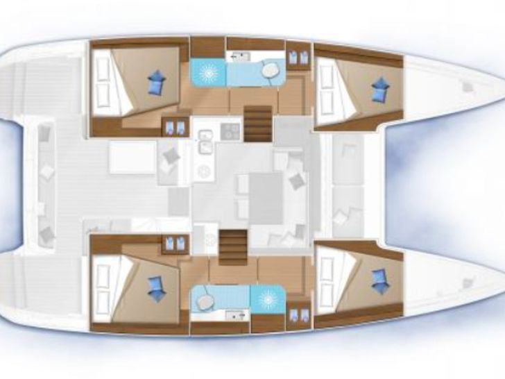 Lagoon 40 - Layout Lagoon 40 - Layout