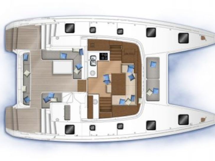 Lagoon 40 - Layout 