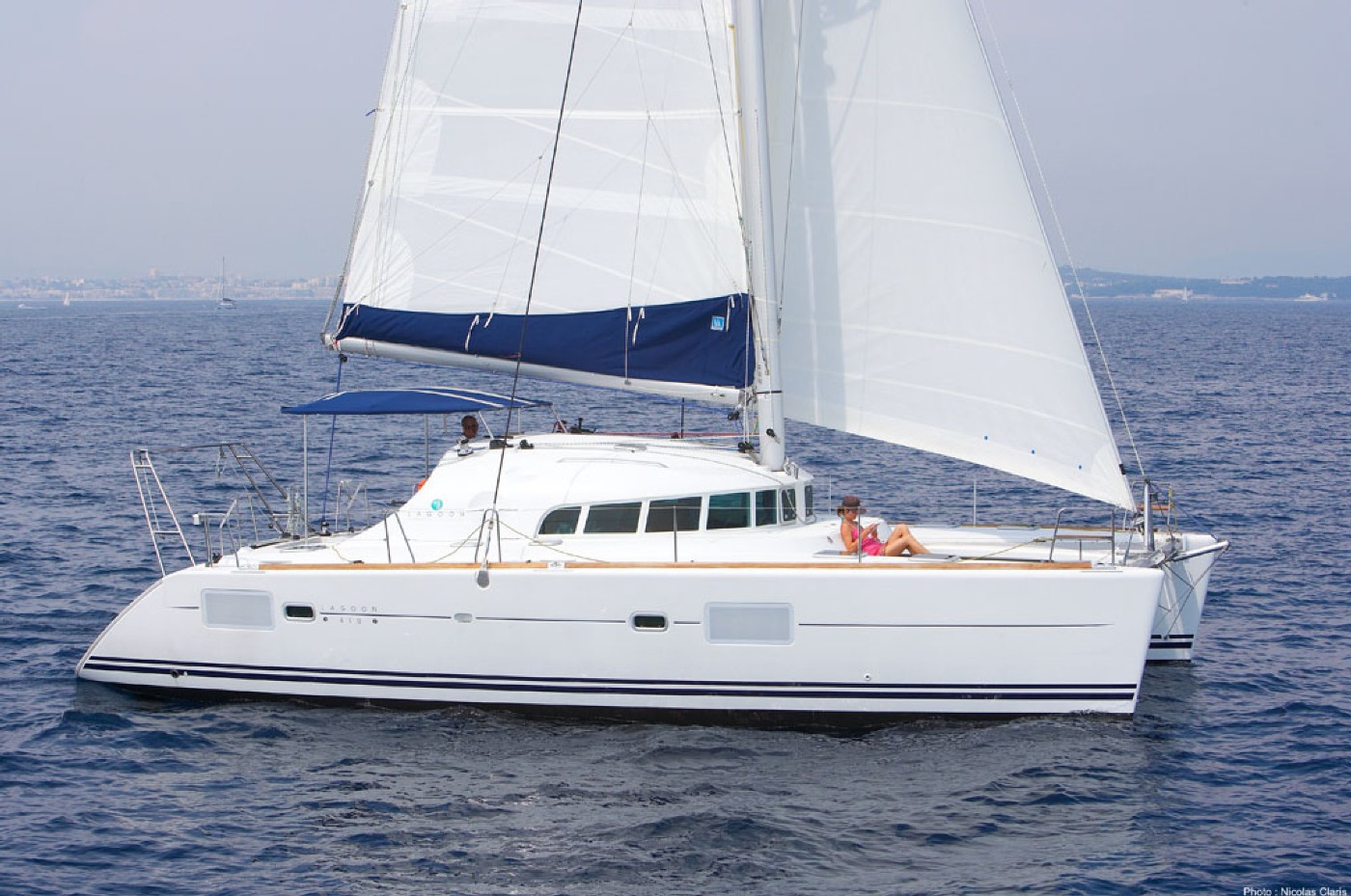 Charter Yacht Lagoon 410 - 4 Cabins - Villefranche sur Mer - St Jean Cap Ferrat - Monaco