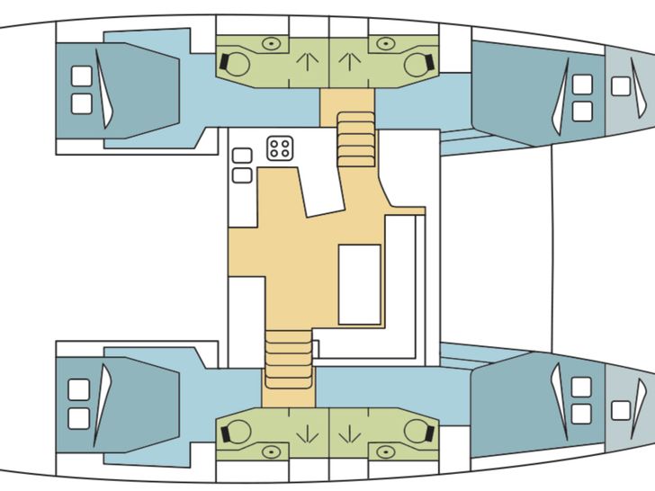 Lagoon 450 F Layout Lagoon 450 F Layout