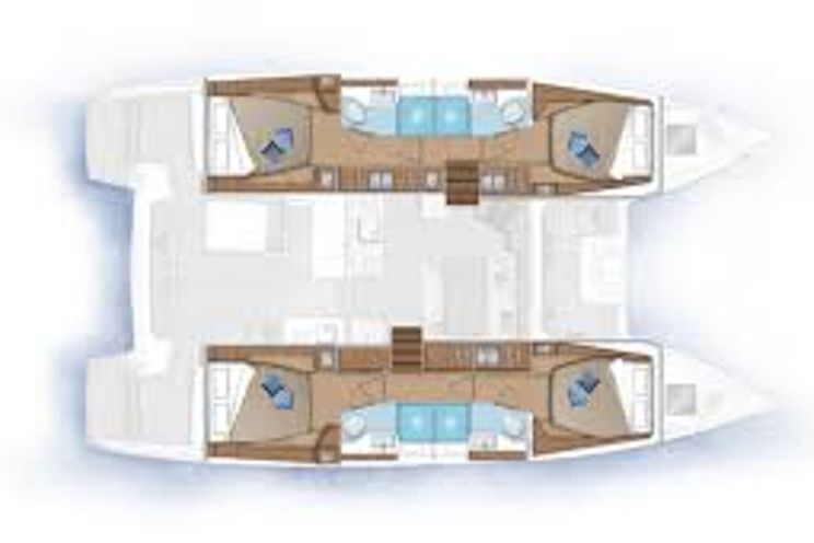 Charter Yacht Lagoon 46 - 4 cabins - Athens - Lavrio - Lefkas