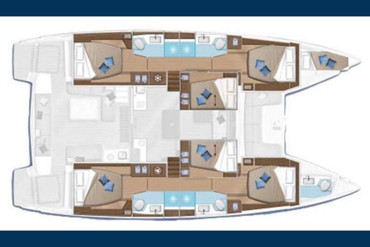 Charter Yacht Lagoon 50 - 2022 - 8 Cabins(6 Double and 2 Forepeak)- Athens