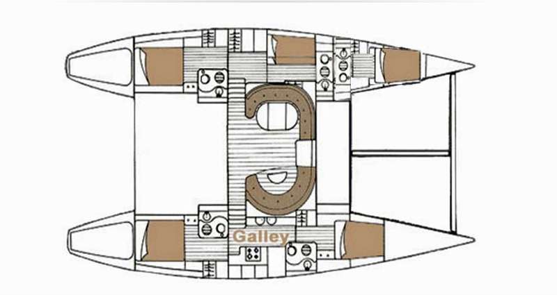 Charter Yacht Lagoon 57 - Day Charter and Week Long Charter- 2017 - 4 Cabins(4 cabins)- Tortola - BVI