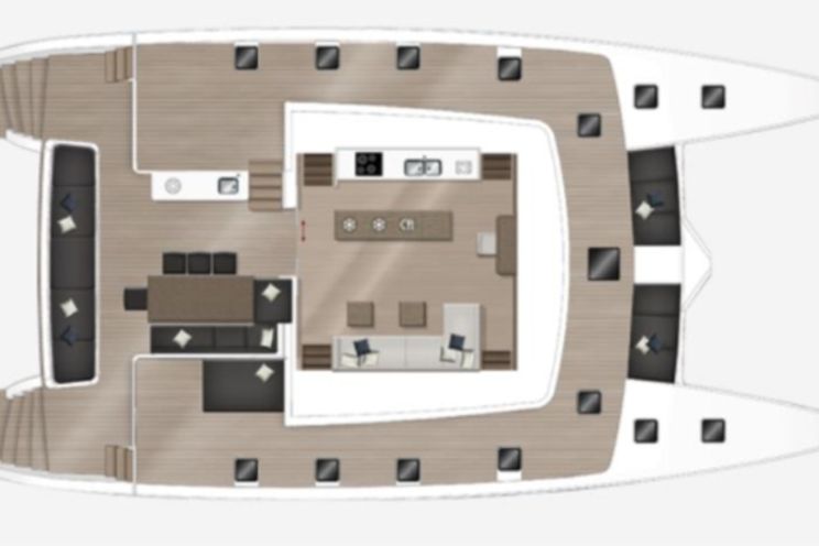 Layout for Lagoon 630 - Layout