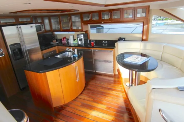 Charter Yacht Lazzara 84 - 5 Cabins - Miami Day Boat Rental - South Beach - Biscayne Bay Miami - Miami - Florida