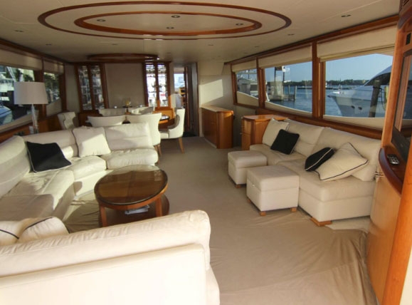 Charter Yacht Lazzara 84 - 5 Cabins - Miami Day Boat Rental - South Beach - Biscayne Bay Miami - Miami - Florida