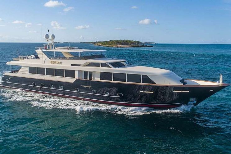 Charter Yacht LEGACY - Broward 118 - 4 Cabins - Florida - Nassau - Bahamas