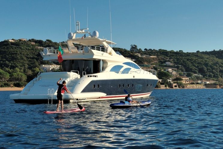 Charter Yacht LEONARDO - Azimut 98E - 4 Cabins - Ajaccio - Bonifacio - Corsica: