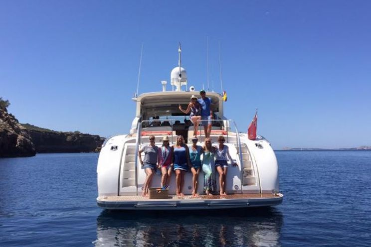 Charter Yacht Leopard 27m - Ibiza Day Charter Yacht - Marina Ibiza - Formentera