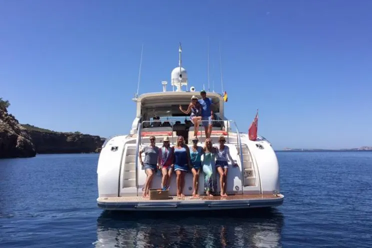 Charter Yacht Leopard 27m - Ibiza Day Charter Yacht - Marina Ibiza - Formentera