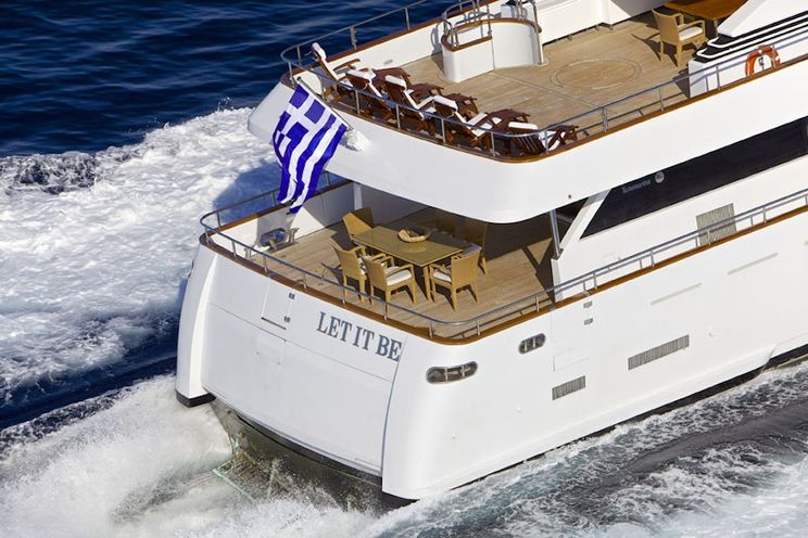 Charter Yacht LET IT BE - Tecnomarine 37m - 5 Cabins - Athens - Kos - Mykonos - Santorini - Lefkas