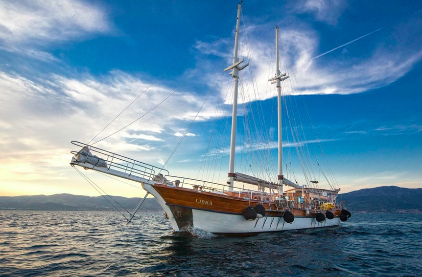 Charter Yacht LIBRA - 28m Gulet Motor Sailor - 6 Cabins - Split - Kastela - Trogir