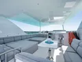 LIMITLESS - Hargrave 101,flybridge seating lounge LIMITLESS - Hargrave 101,flybridge seating lounge