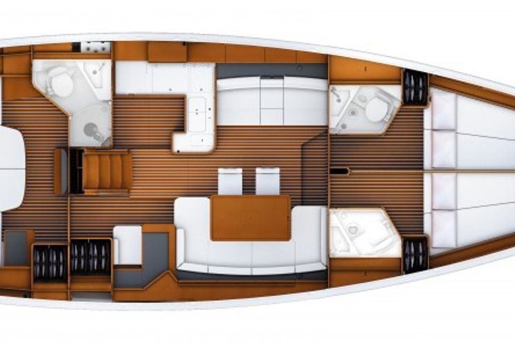 Charter Yacht Jeanneau 53 - 4 Cabins - Alghero - Sardinia