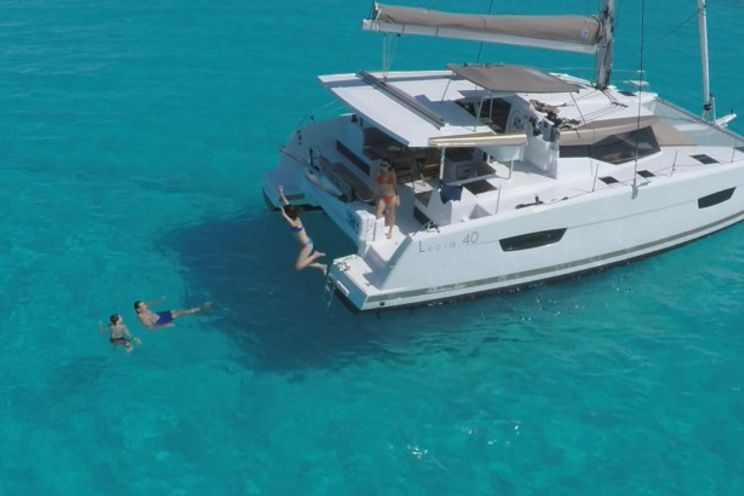 Charter Yacht Fountaine Pajot Lucia 40 - 4 + 2 cabins(4 double 2 single)- 2018 - Mykonos - Athens