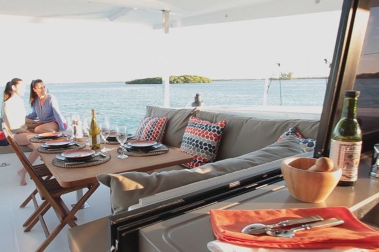 Charter Yacht Fountaine Pajot Lucia 40 - 4 + 2 cabins(4 double 2 single)- 2018 - Mykonos - Athens