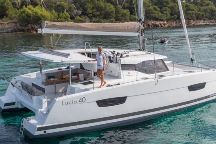 Charter Yacht Fountaine Pajot Lucia 40 - 4 + 2 cabins(4 double 2 single)- 2018 - Mykonos - Athens