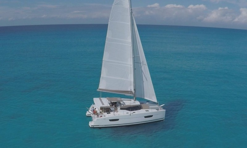 Lucia 40 - 2019 - 4 cabins(4 double)- USVI - BVI