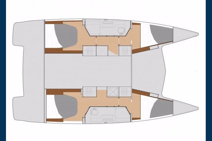 Charter Yacht Lucia 40 - 2019 - 4 cabins(4 double)- USVI - BVI