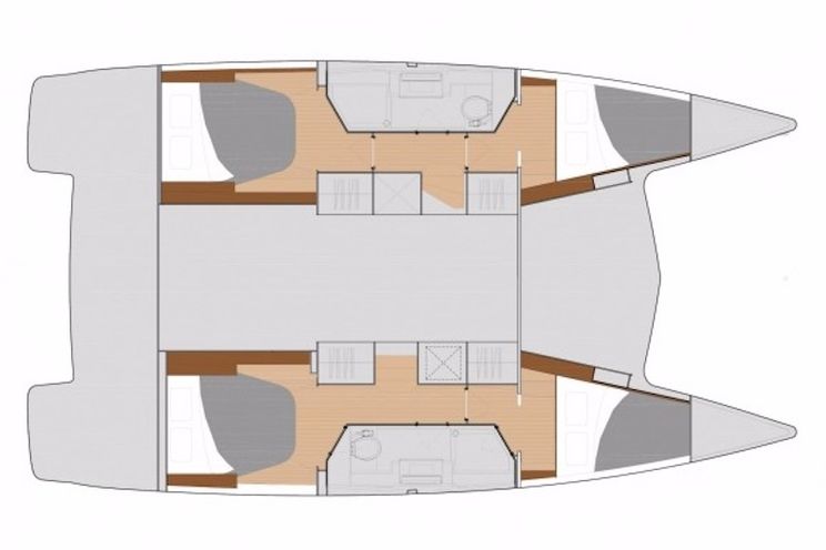 Charter Yacht Lucia 40 - 2019 - 4 cabins(4 double)- USVI - BVI