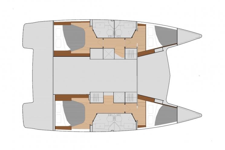 Charter Yacht Fountaine Pajot Lucia 40 - 4 cabins(4 double)- 2019 - Corfu
