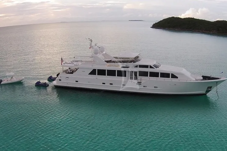 Charter Yacht LUCKY STARS - Broward 108 - 4 Cabins - Boca Raton - Florida