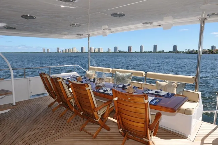 Charter Yacht LUCKY STARS - Broward 108 - 4 Cabins - Boca Raton - Florida