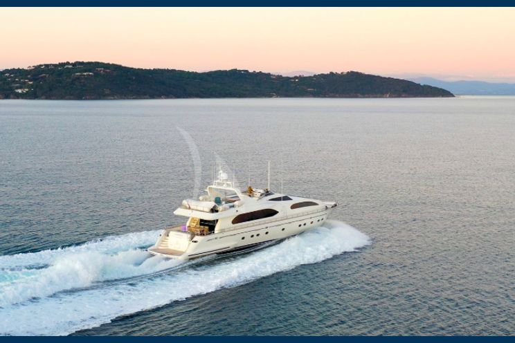 Charter Yacht LUISAMAY - Falcon 102 - 5 Cabins - Cannes - St Tropez - Monaco - Antibes