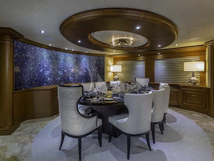 M3 - Intermarine Savannah 147,indoor dining M3 - Intermarine Savannah 147,indoor dining