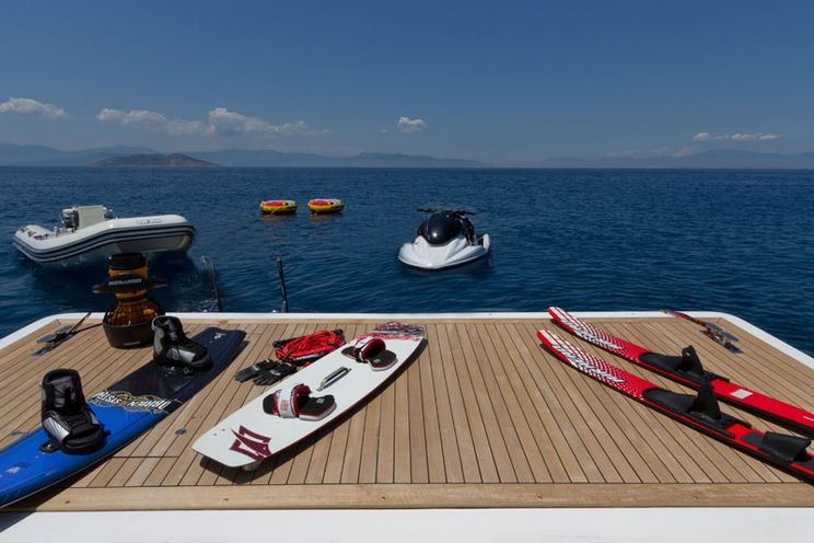 Charter Yacht MABROUK - Akhir 130 - 5 Cabins - Athens - Mykonos - Kos