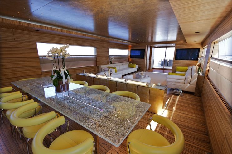 Charter Yacht MABROUK - Akhir 130 - 5 Cabins - Athens - Mykonos - Kos