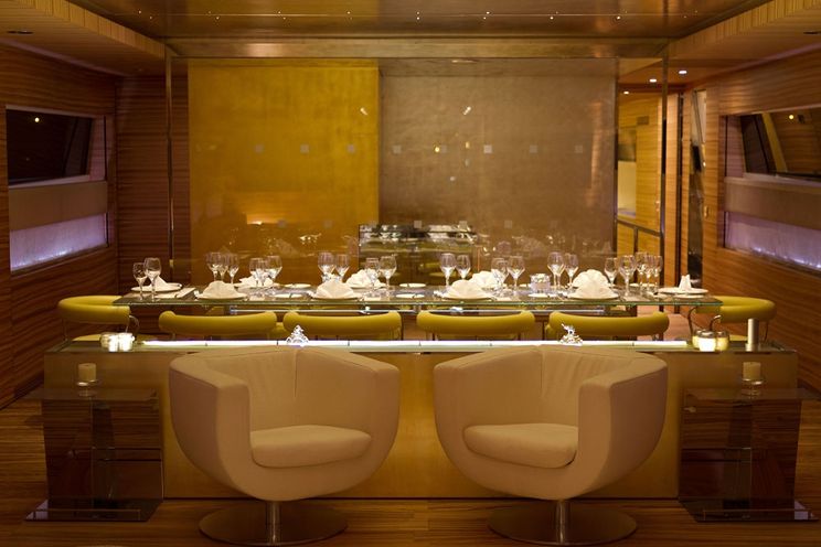 Charter Yacht MABROUK - Akhir 130 - 5 Cabins - Athens - Mykonos - Kos