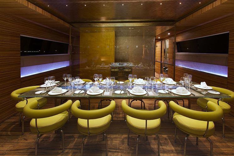 Charter Yacht MABROUK - Akhir 130 - 5 Cabins - Athens - Mykonos - Kos