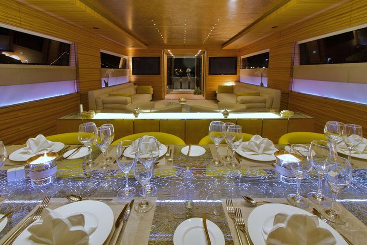 Charter Yacht MABROUK - Akhir 130 - 5 Cabins - Athens - Mykonos - Kos