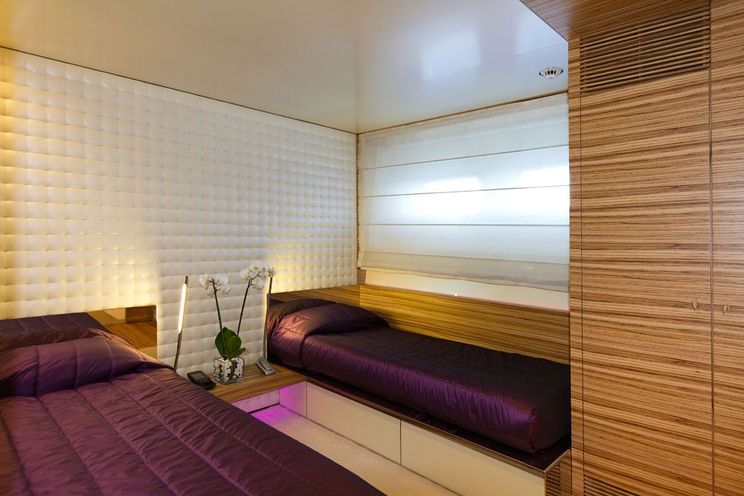 Charter Yacht MABROUK - Akhir 130 - 5 Cabins - Athens - Mykonos - Kos