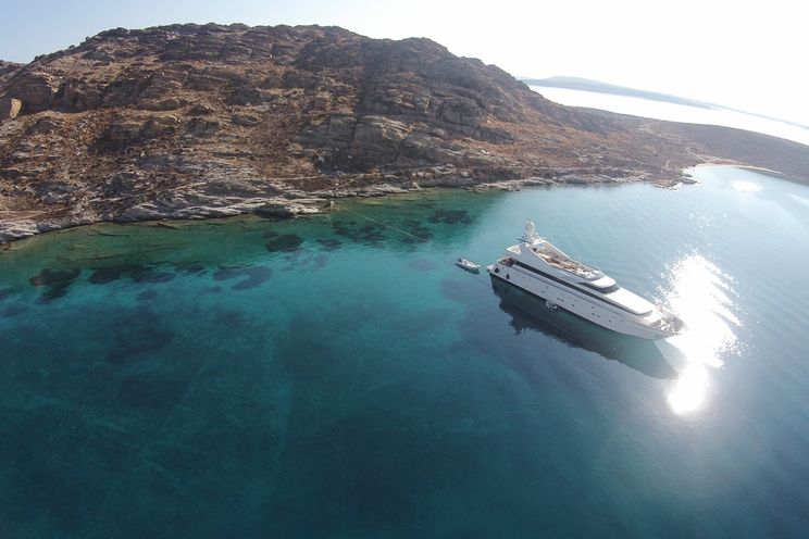 Charter Yacht MABROUK - Akhir 130 - 5 Cabins - Athens - Mykonos - Kos