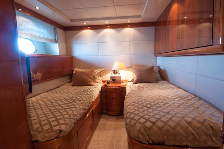 Charter Yacht MACH ONE - Mangusta 105 - 4 Cabins - Cannes - Antibes - Nice - Villefranche - Monaco