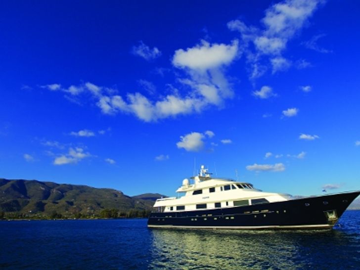 MAGIX Heesen 38m Luxury Superyacht At Anchor