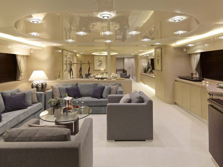 MAGIX Heesen 38m Luxury Superyacht Salon