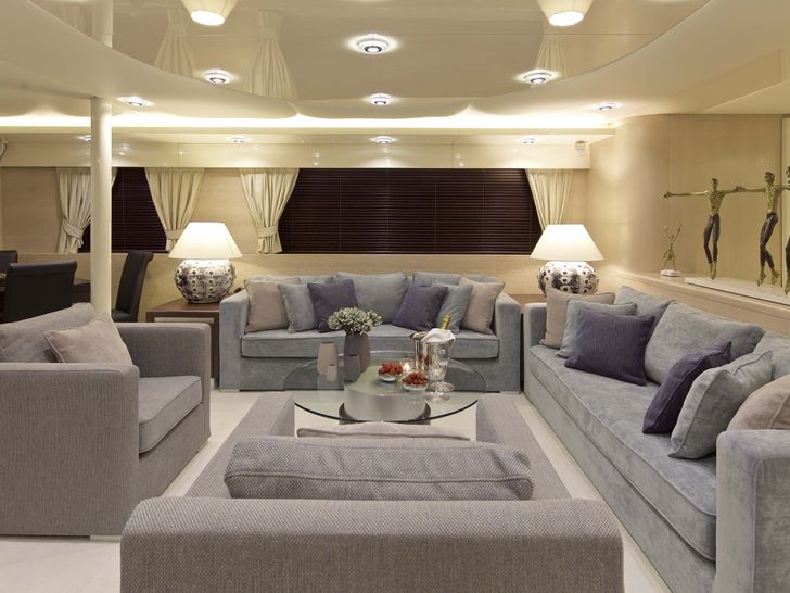 MAGIX Heesen 38m Luxury Superyacht Salon