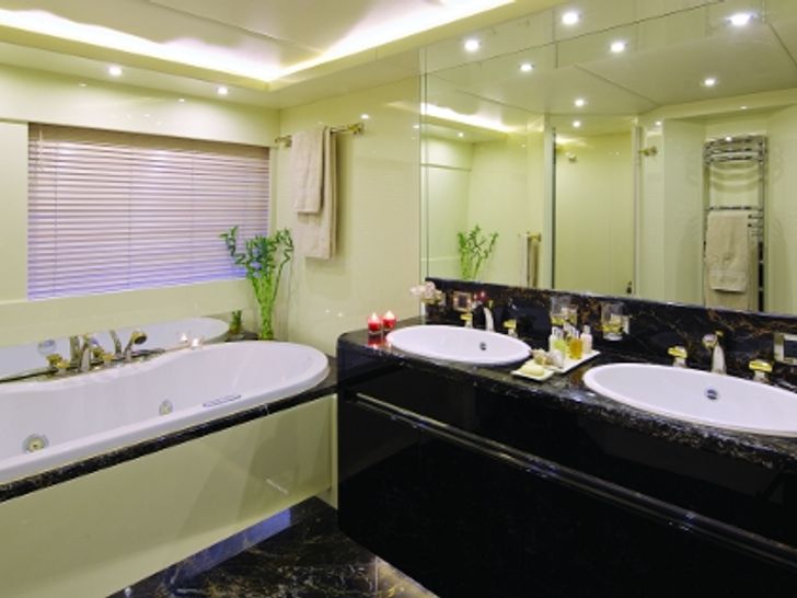 MAGIX Heesen 38m Luxury Superyacht Master Bathroom