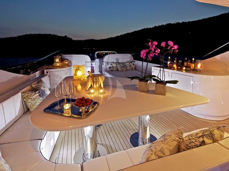 flybridge at night flybridge at night