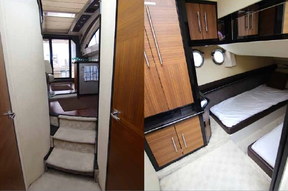 Charter Yacht Marquis 40 SC - 2 Cabins - Miami Day Boat Rental - Miami - South Beach - Biscayne Bay