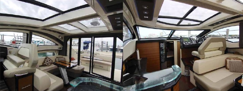 Charter Yacht Marquis 40 SC - 2 Cabins - Miami Day Boat Rental - Miami - South Beach - Biscayne Bay