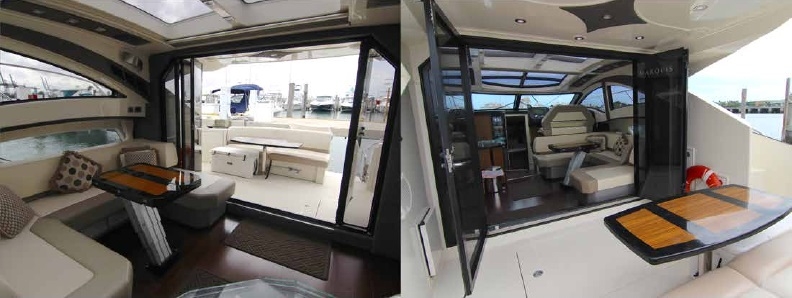 Charter Yacht Marquis 40 SC - 2 Cabins - Miami Day Boat Rental - Miami - South Beach - Biscayne Bay
